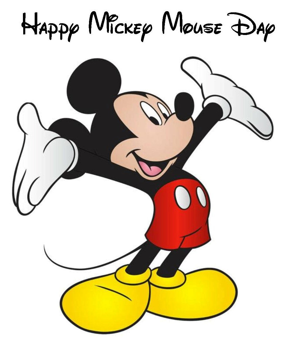 Happy Mickey Mouse Day